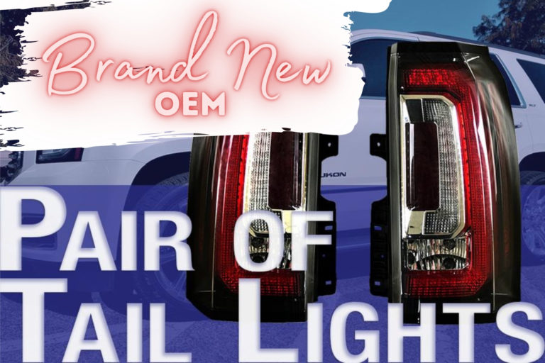 NEW OEM GMC Yukon Tail Lights